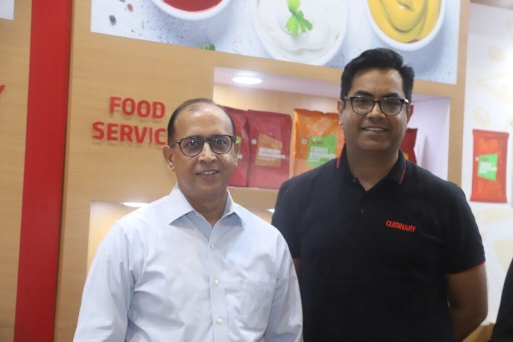 L-R Santhosh Stephen, Managing Director and Vikas Arora, Business Head (Foodservice) Symega Food Ingredients