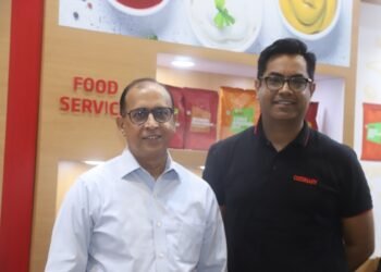 L-R Santhosh Stephen, Managing Director and Vikas Arora, Business Head (Foodservice) Symega Food Ingredients