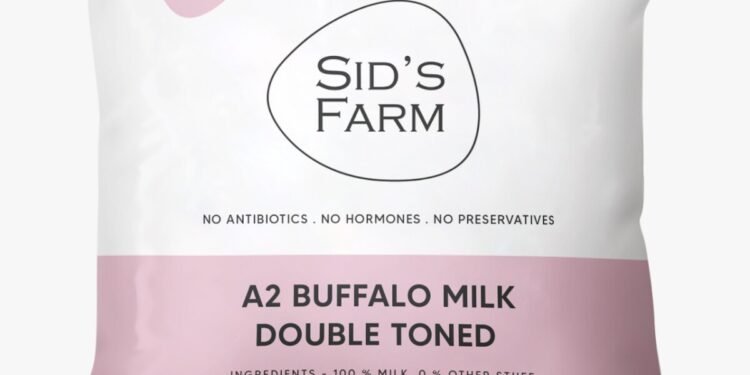 Sid's Farm - Double Toned A2 Buffalo Milk