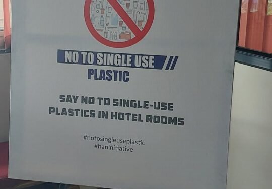 Nepal’s Apex Hotel Body Bats For Single Usage Plastic