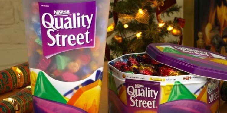 Quality Street And Nestle Swaps Plastic Wrappers For Recyclable Paper