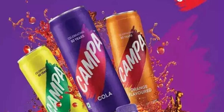 Reliance Revives 50-Year-Old Campa Cola Beverage Brand