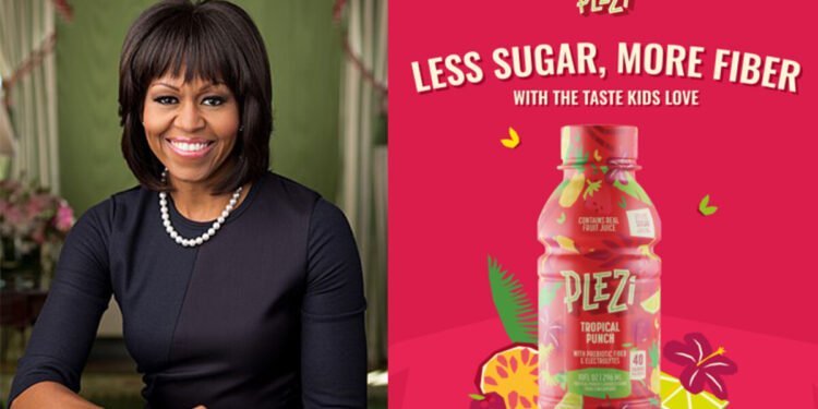 Michelle Obama launches Plezi Nutrition to promote healthier food and beverage for Children