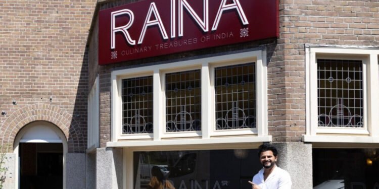Indian Cricketer Raina Opens a New Restauraant at Amsterdam
