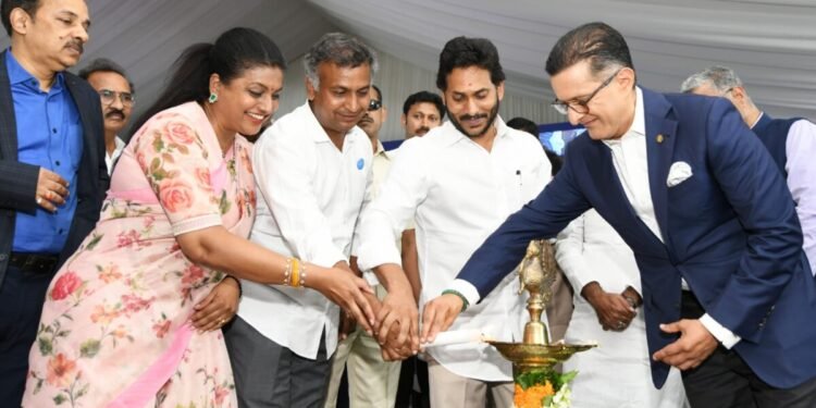 Jagan Lays Foundation Stones for 2 Oberoi Properties in AP
