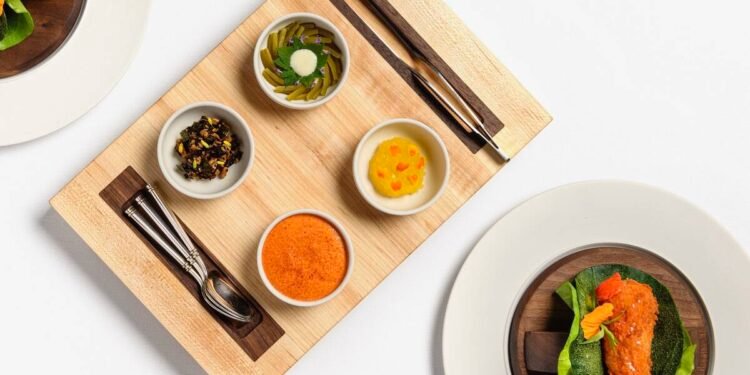 Eleven Madison Park Collaborates with Masque for Exclusive 10 Course Plant-Based Extravaganza.