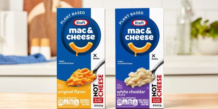Kraft Heinz and NotCo Debuts Plant-Based Kraft Mac & Cheese in U.S.