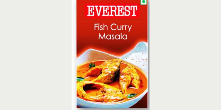 Everest’s Fish Curry Masala Is Being Recalled By Singapore Due To The Presence Of Pesticides.