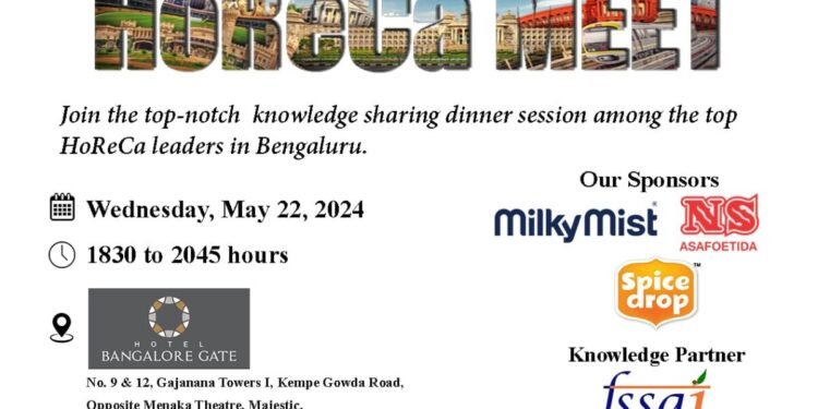 Registration For HoReCa Meet In Bengaluru