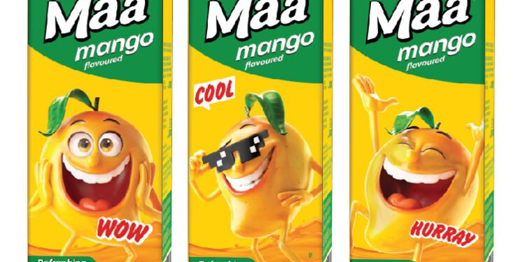 Fruit-based Drink Brand ‘Maa’ Launches Emoji-Inspired Packs