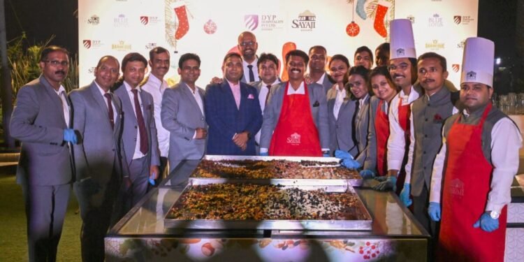 Sayaji Kolhapur Hosts a Grand Cake Mixing Ceremony