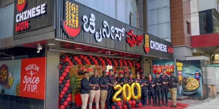 Chinese Wok opens its 200th outlet in Bengaluru