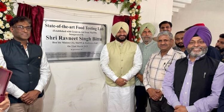 Ministry of Food Processing Industries to fund 100 NABL-accredited food testing laboratories across India