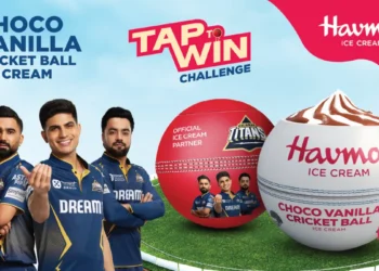 Havmor launches ‘Enjoy It, Play It’ campaign for its new cricket ball ice cream with Gujarat Titans Team.