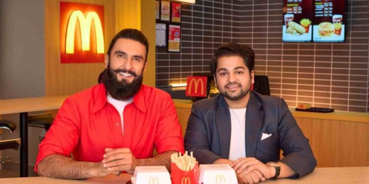 With Ranveer Singh, McDonald’s North and East India Unveils a Celebrity-Themed Combo