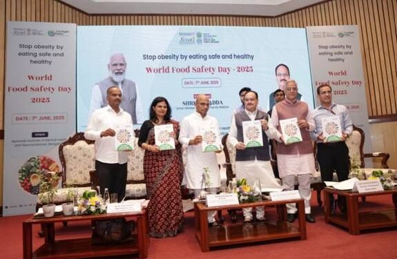 FSSAI’s World Food Safety Day 2025 keynote lecture is given by Health Minister Nadda.