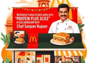McDonald’s India Elevates Menu with ‘Protein Plus Slice’ in Collaboration with Chef Sanjeev Kapoor
