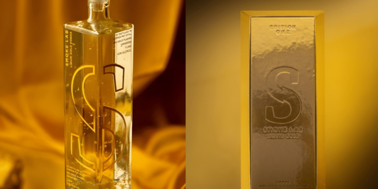 Smoke Lab Launches “Liquid Gold,” India’s First 24-Carat Gold Flake Vodka