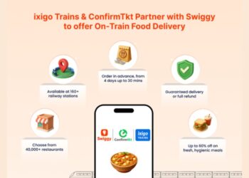 Ixigo and Swiggy Partner to Launch Food Delivery Services for Train Travelers
