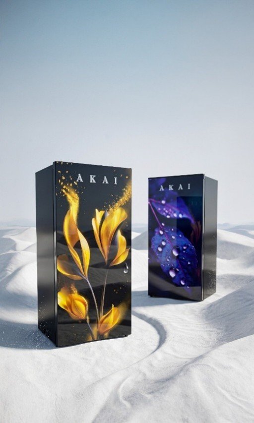 Japanese appliances major AKAI launches Glass Finish Door Direct Cool Refrigerators in India
